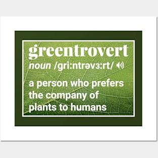 Greentrovert Posters and Art